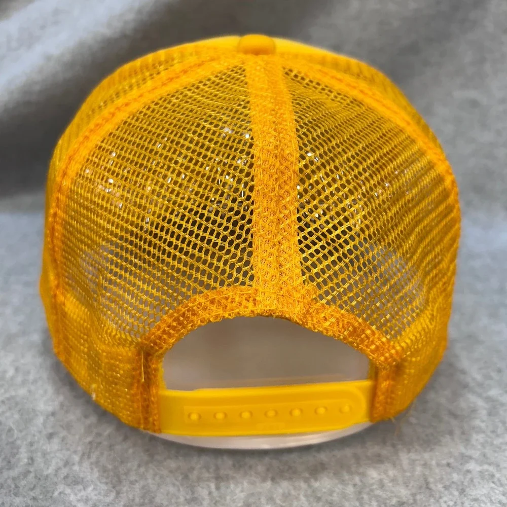 New Life Church Arkansas Yellow Coll. CT. Inc. Trucker Hat Snapback OSFM 2938